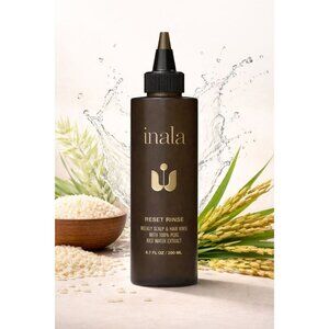 Inala Reset Rinse Weekly Scalp & Hair Rinse 6.7oz / 200ml – Rice Water Extract